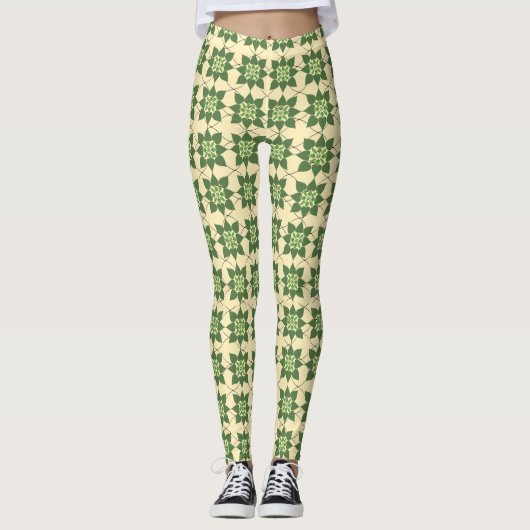 Leggings Modèle pour mon design (Devant)