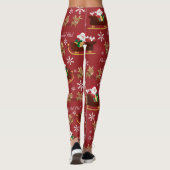 Leggings Modèle Santa Is Coming (Dos)