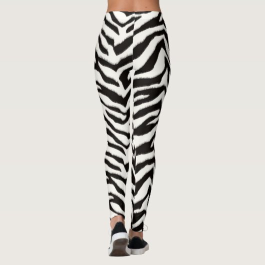 Leggings Modèle Zebra (Dos)