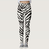 Leggings Modèle Zebra (Devant)