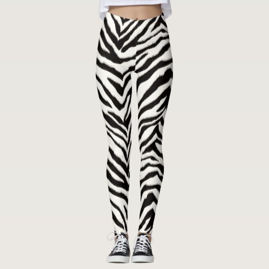 Leggings Modèle Zebra (Devant)