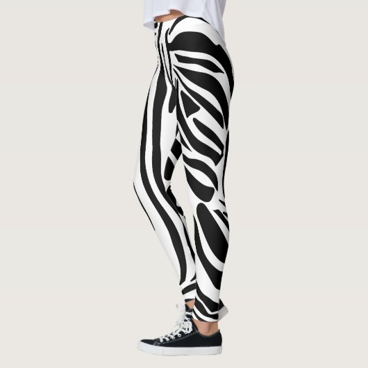 Leggings Modèle Zèbre (Gauche)