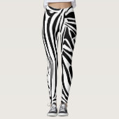 Leggings Modèle Zèbre (Devant)