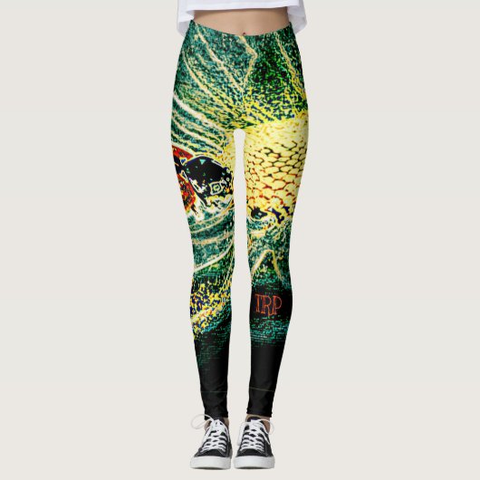 Leggings Modèles d'insectes : Ladybug Life 01-03 (Devant)