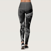 Leggings Modèles d'oiseaux : Oiseaux Mad 01-02 (Dos)
