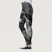 Leggings Modèles d'oiseaux : Oiseaux Mad 01-02 (Gauche)