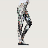 Leggings Modèles d'ours : Panda Life 01-03 (Droite)