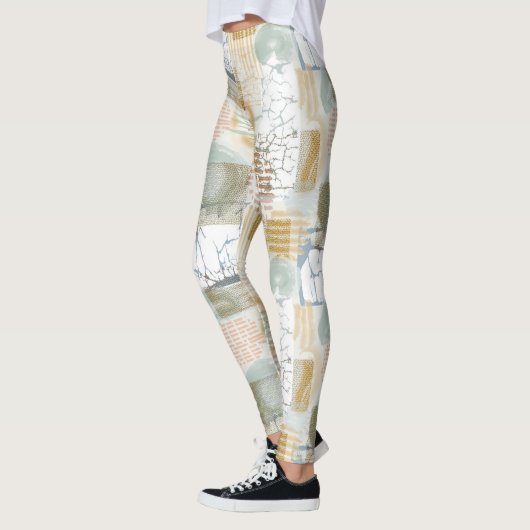 Leggings Modern Abstract Pattern (Gauche)