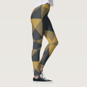 Leggings Modern, abstract, urban geometric triangle pattern (Droite)