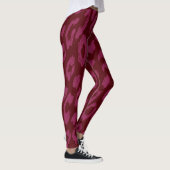 Leggings Modern hot pink dark red (Droite)