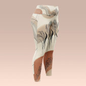 Leggings Modern Minimalist Organic Abstract Shapes Pattern
