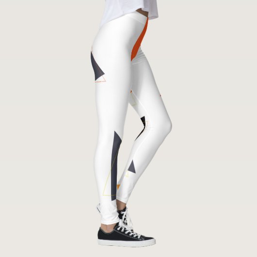 Leggings Modern, simple, playful triangle geometric pattern (Droite)