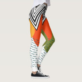 Leggings Moderne abstrait du milieu du siècle (Droite)