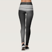 Leggings Moderne Black Grey Bow élégant (Dos)