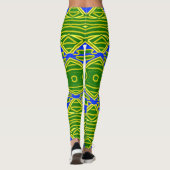 Leggings Moderne classique multicolore "Ratti_Creative_Arts (Dos)