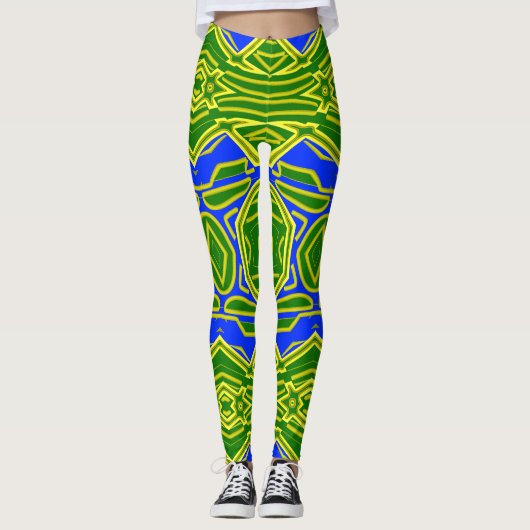 Leggings Moderne classique multicolore "Ratti_Creative_Arts (Devant)