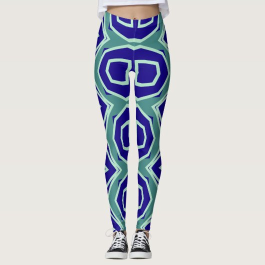 Leggings Moderne classique multicolore "Ratti_Creative_Arts (Devant)