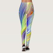 Leggings Moderne classique multicolore "Ratti_Creative_Arts (Dos)