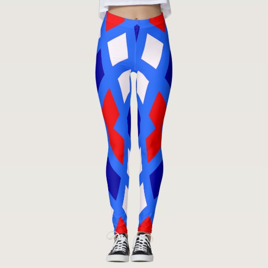 Leggings Moderne classique multicolore "Ratti_Creative_Arts (Devant)