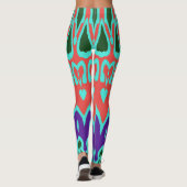 Leggings Moderne classique multicolore "Ratti_Creative_Arts (Dos)