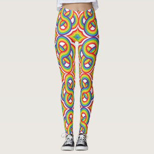 Leggings Moderne Coloré Simple Motifs Batik