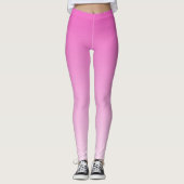 Leggings Moderne Cute Modèle élégante Femme rose Gradient (Devant)