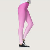 Leggings Moderne Cute Modèle élégante Femme rose Gradient (Droite)
