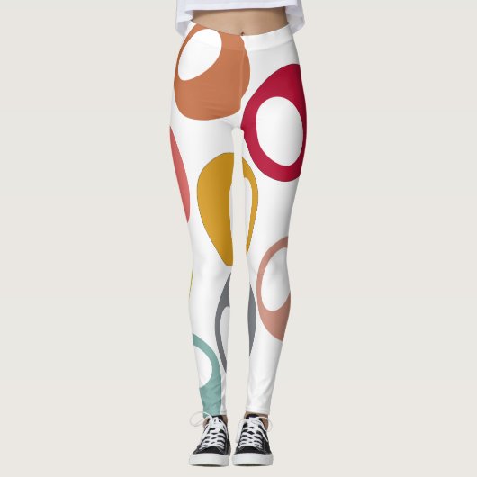 Leggings Moderne du milieu du siècle (Devant)