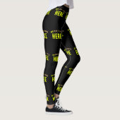 LEGGINGS MODERNE ET MODERNE PERSONNALISABLE NOIR VÉRIFIÉ (Droite)
