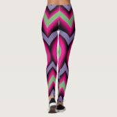 Leggings Moderne multicolore tendance "Ratti_Creative_Arts" (Dos)