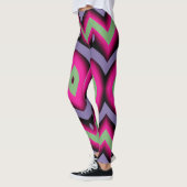 Leggings Moderne multicolore tendance "Ratti_Creative_Arts" (Gauche)