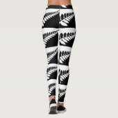LEGGINGS **MODERNE NOIR ET BLANC CONÇU** (Dos)