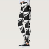 LEGGINGS **MODERNE NOIR ET BLANC CONÇU** (Gauche)