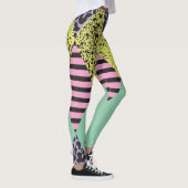 Leggings Moderne Rhombus : Style Abstrait Sans Couche. (Droite)