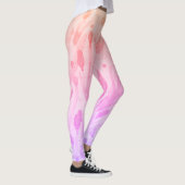 Leggings Moderne rose et mauve (Droite)