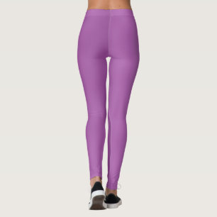 Leggings Moderne Simple Solide dégradé violet motif vague