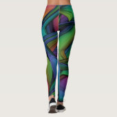 Leggings Moderne | Zazzle_Growshop. (Dos)