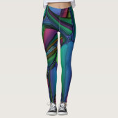 Leggings Moderne | Zazzle_Growshop. (Devant)