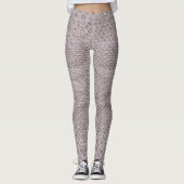 Leggings modernes de Snakeskin beige-gris (Devant)