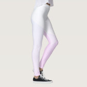 Leggings modernes tendance rose bleu violet blanc (Droite)