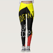 Leggings Modernist Solar Eclipse Funny personnalisable (Devant)