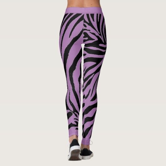 Leggings MODIFIER LA CONCEPTION zèbre 1 Modifier la couleur (Dos)