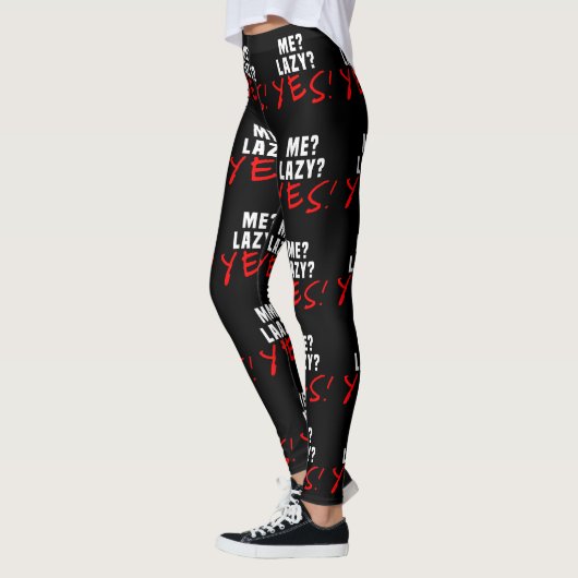 Leggings Moi? Lazy ? Oui! (Gauche)