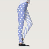 Leggings Moitié bleue et demi (Droite)