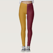 Leggings Moitié décorative et moitié autre (Devant)