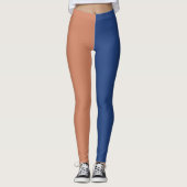Leggings Moitié décorative et moitié autre (Devant)
