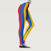 Leggings Moldavie Couleurs du drapeau national Verticale (Droite)