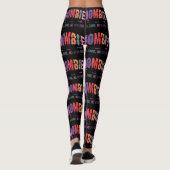 Leggings Mombie Zombie Avec Enfants Femmes (Dos)