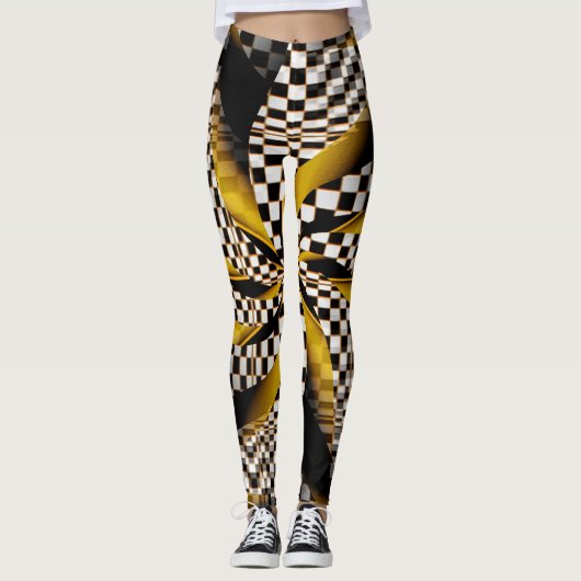 Leggings Moments gagnants d'or... (Devant)