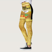 Leggings Mon équipe de bowling/buveur roche (Gauche)